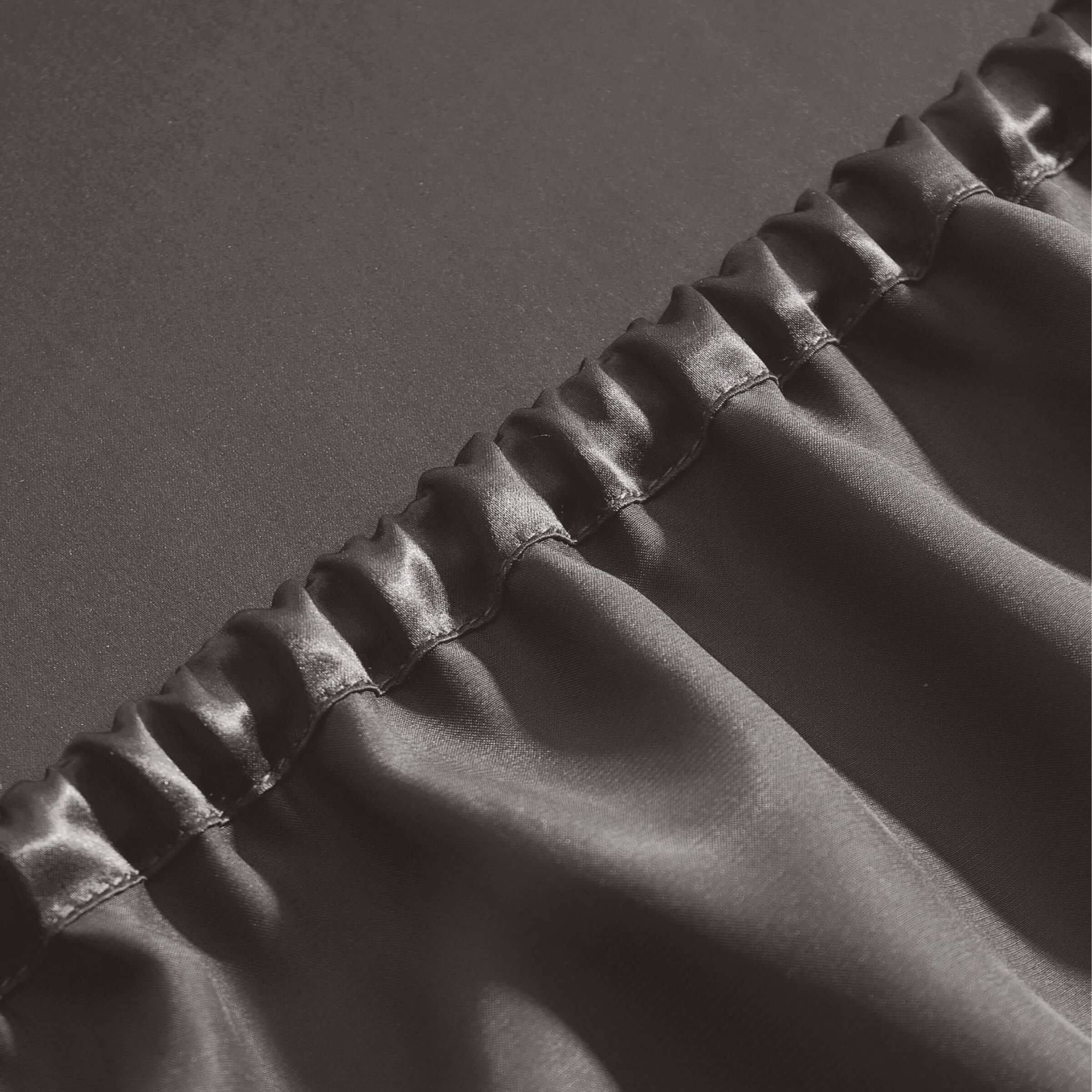 22momme dark grey silk fitted sheet