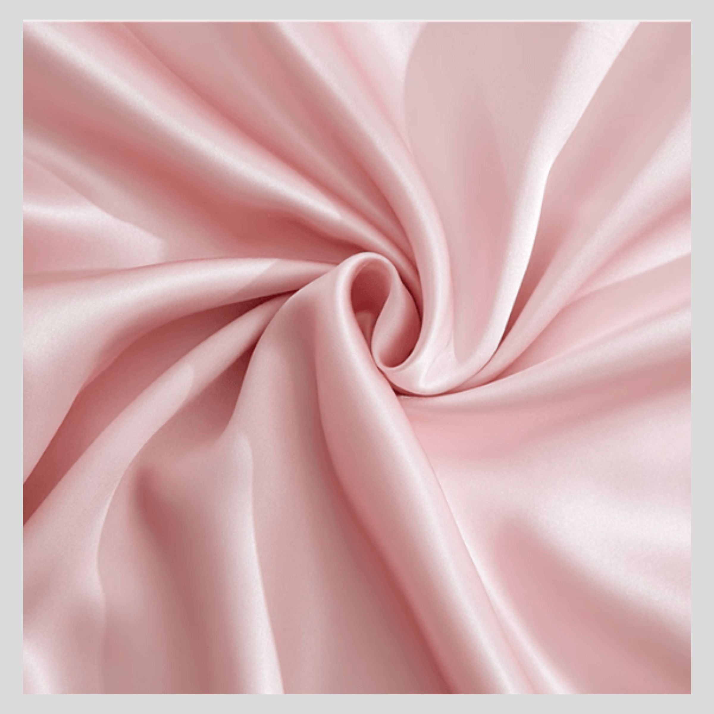 Housse de couette en soie 19momme Rose