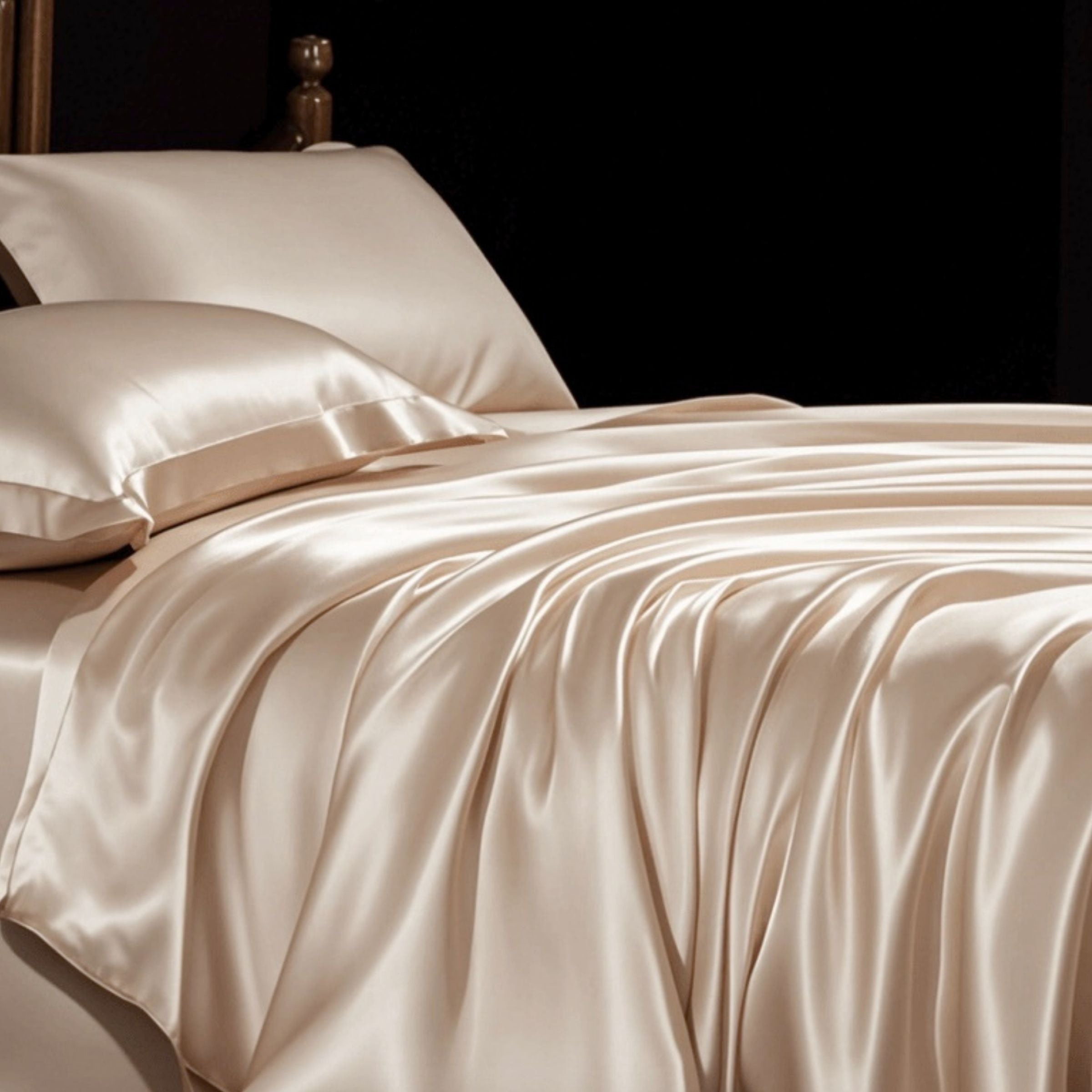 Housse de couette en soie 22momme Champagne