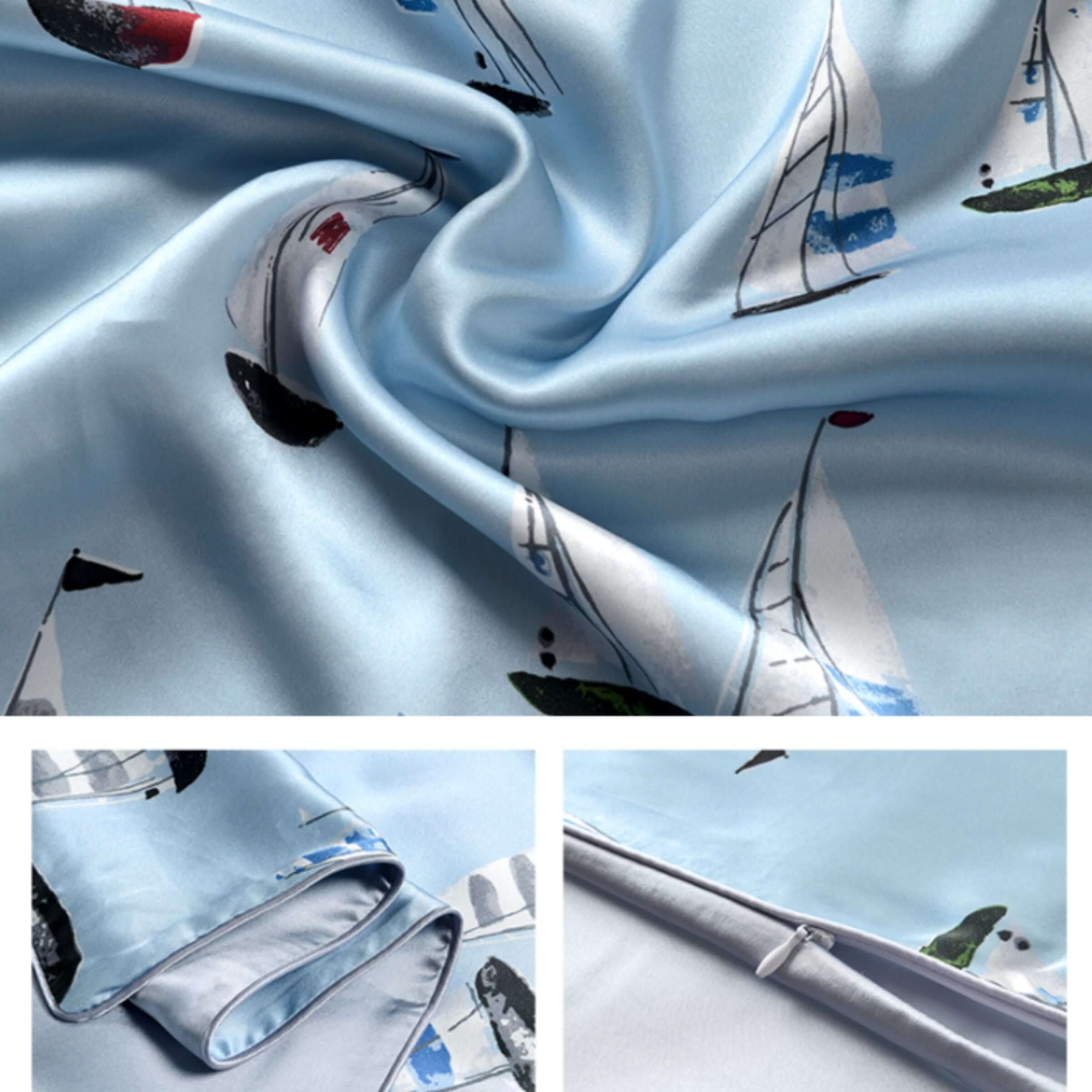 Housse de couette en soie enfant