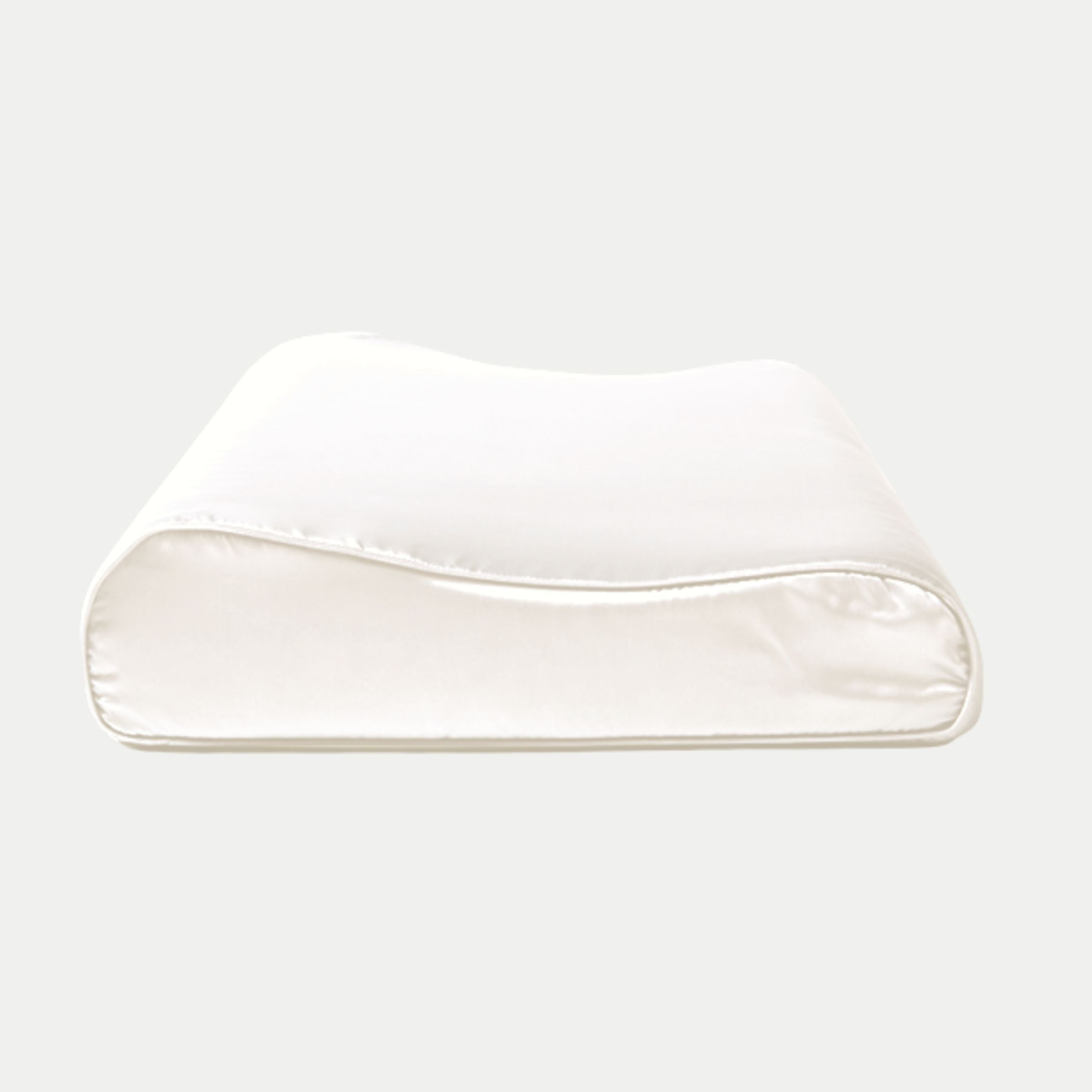 Taie d’oreiller en soie pour oreiller ergonomique (19mm)