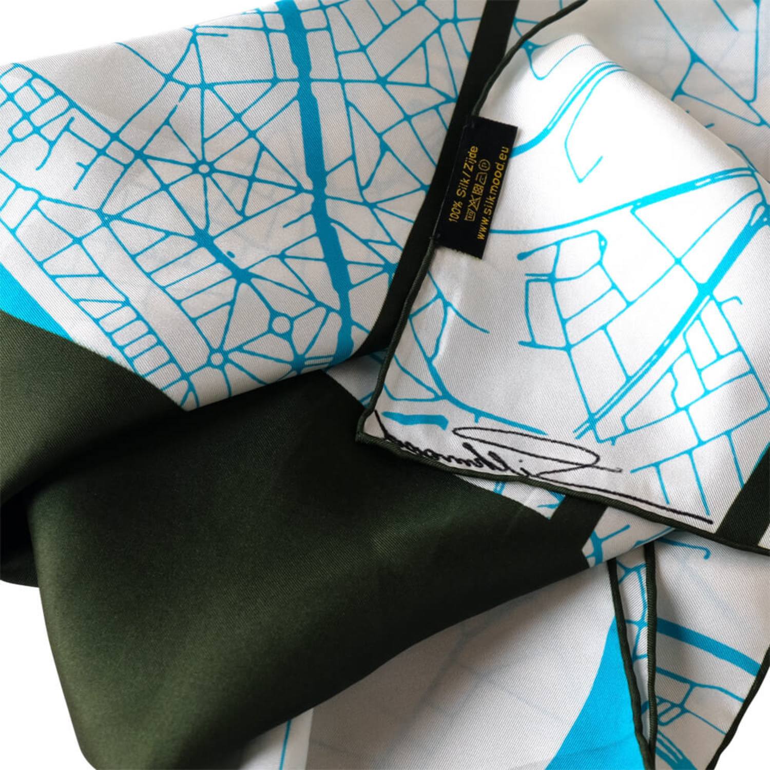 Sciarpa di seta - Anversa (90×90 cm)