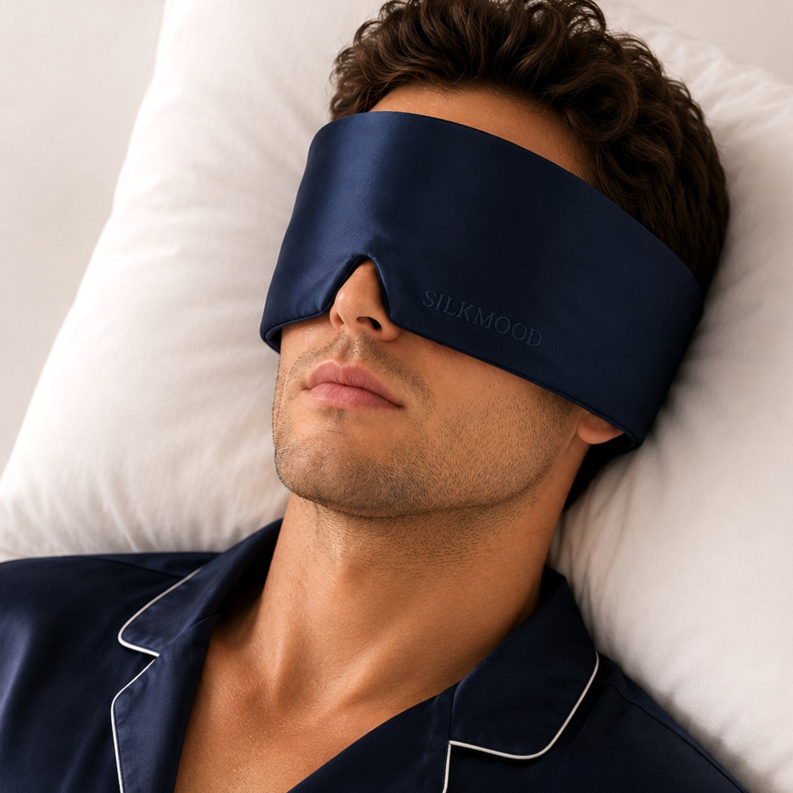 Maschera magica per gli occhi in seta