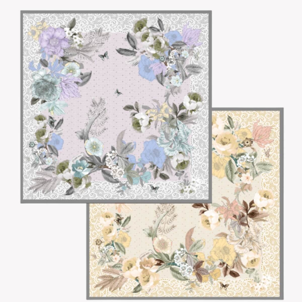 Silk scarf (90×90 cm)