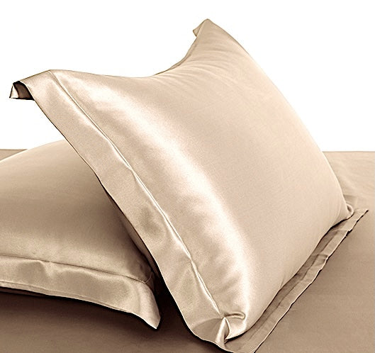 22 momme Oxford silk pillowcase – With flange