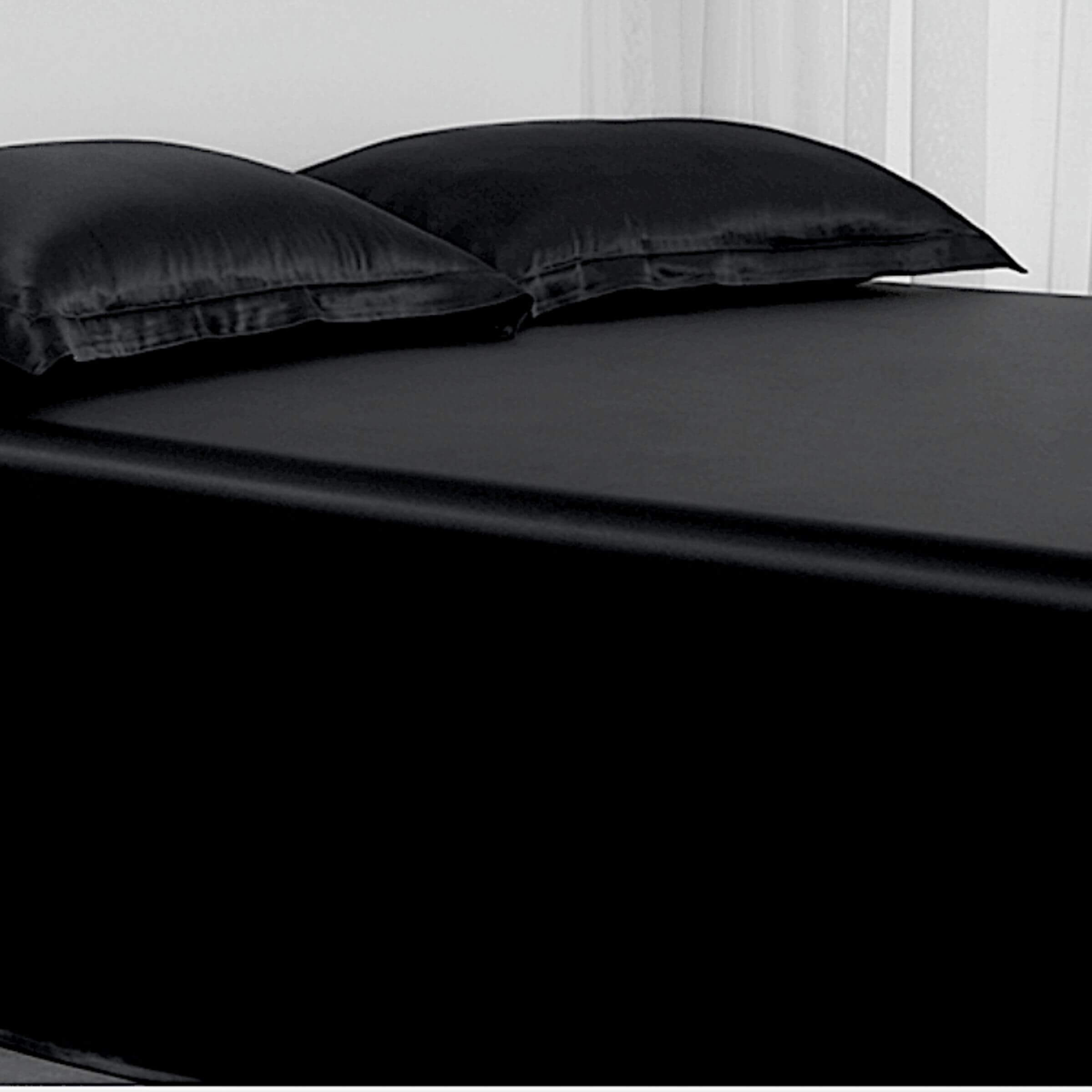 19momme silk sheet, green forest 