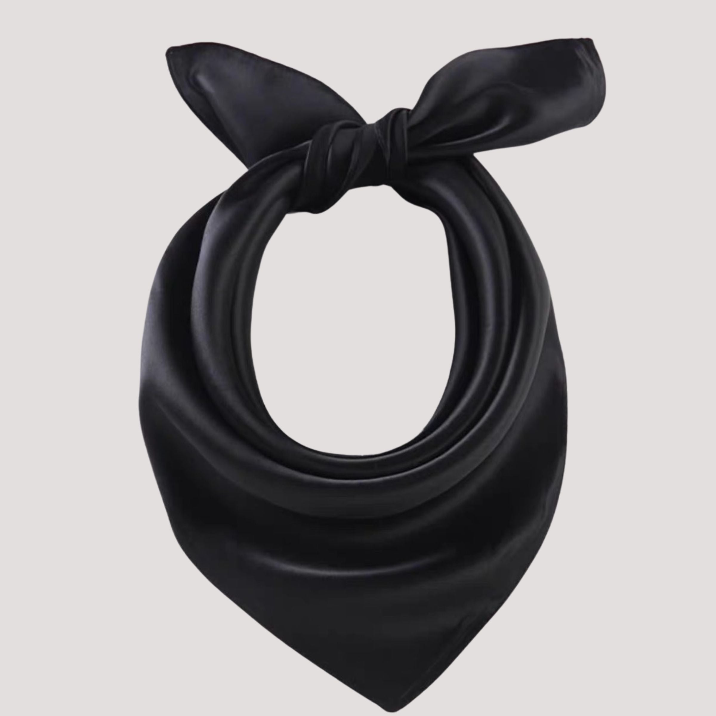 Foulard en soie unie (carrée)