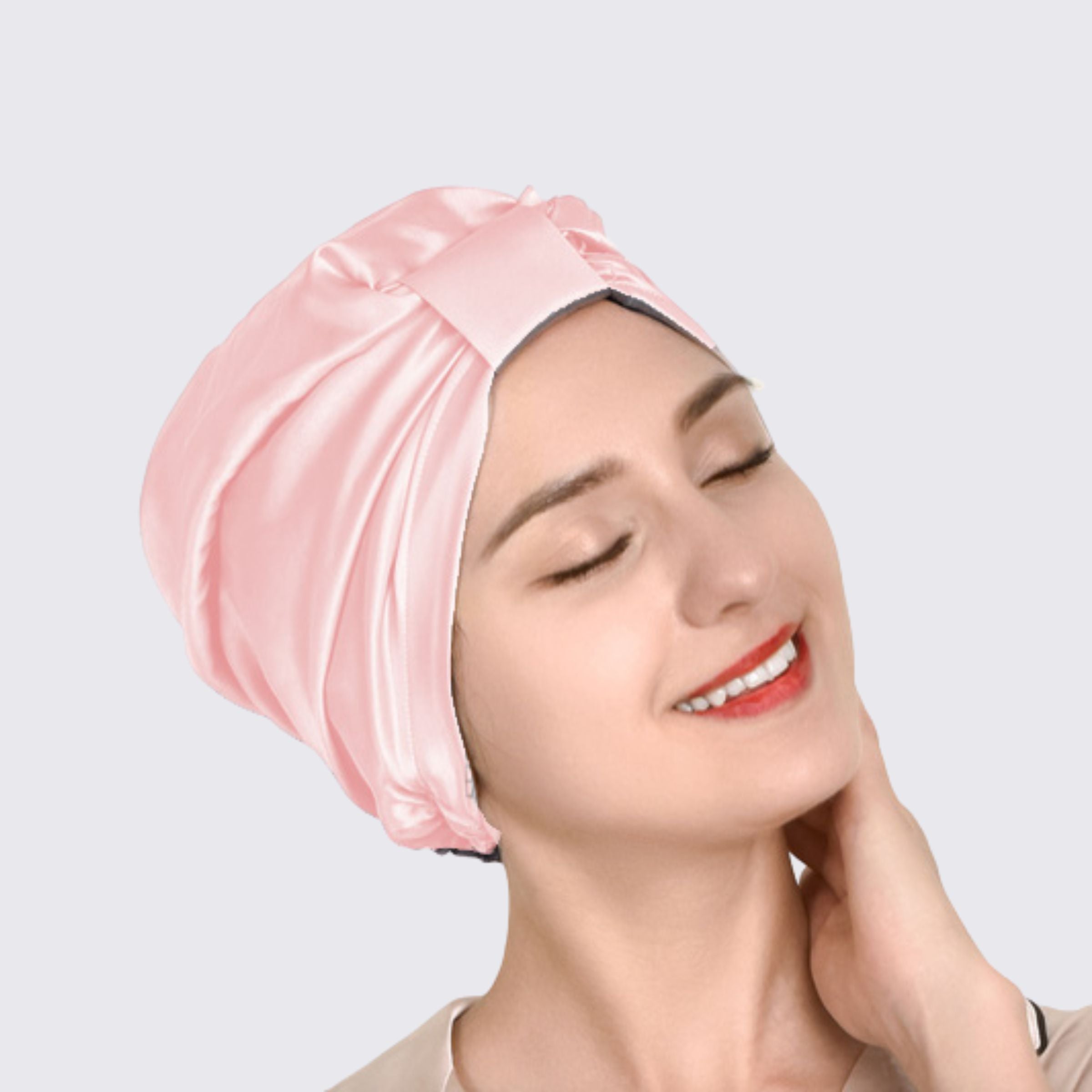 Bonnet de nuit en soie