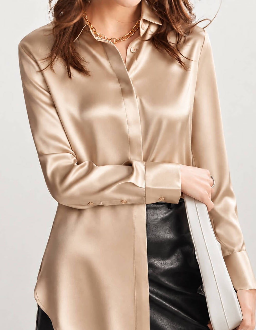camicetta di seta da donna
