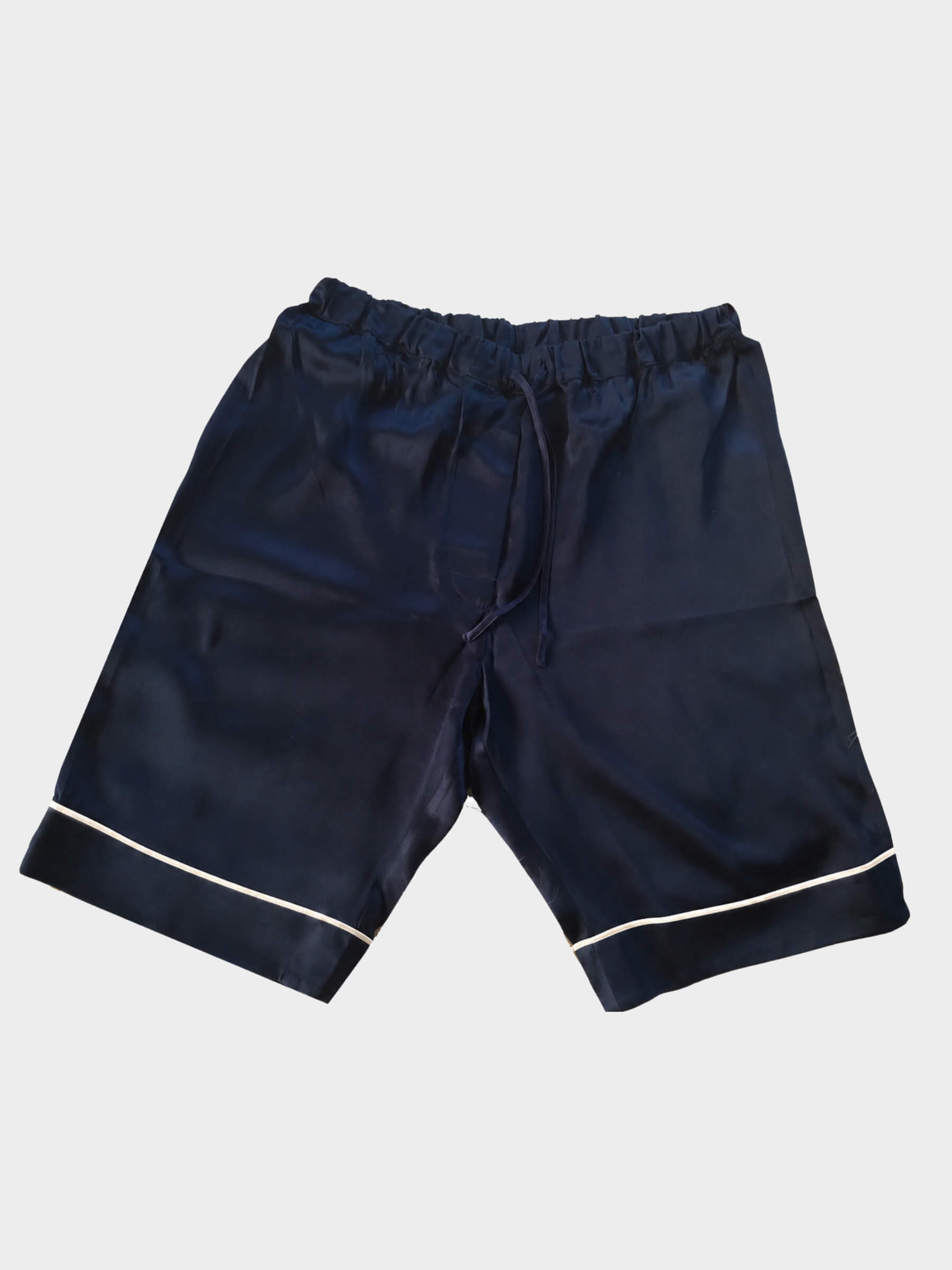 Pantaloncini da pigiama in seta da uomo