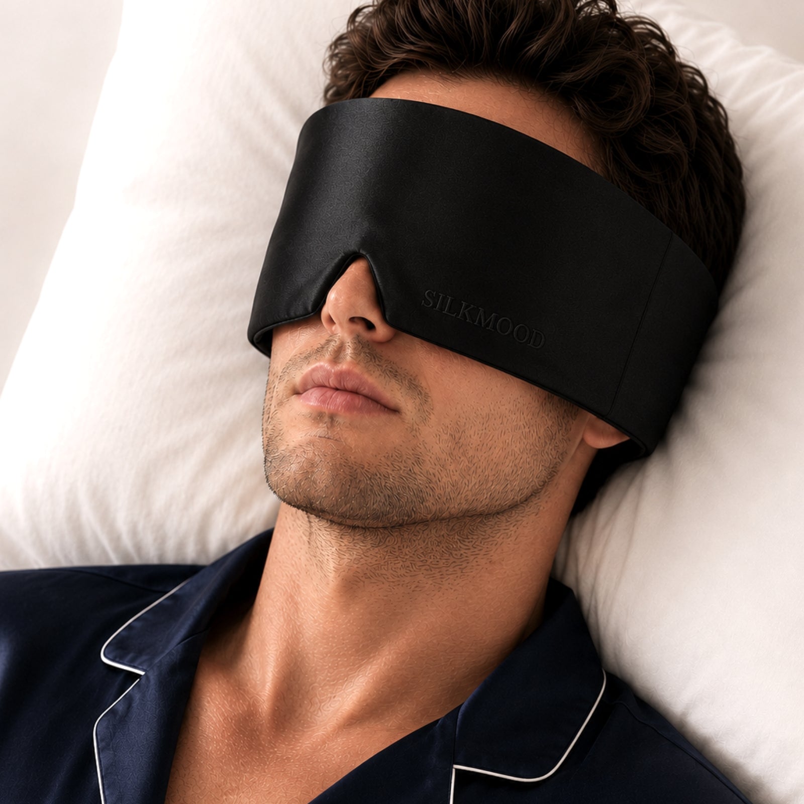 Maschera magica per gli occhi in seta