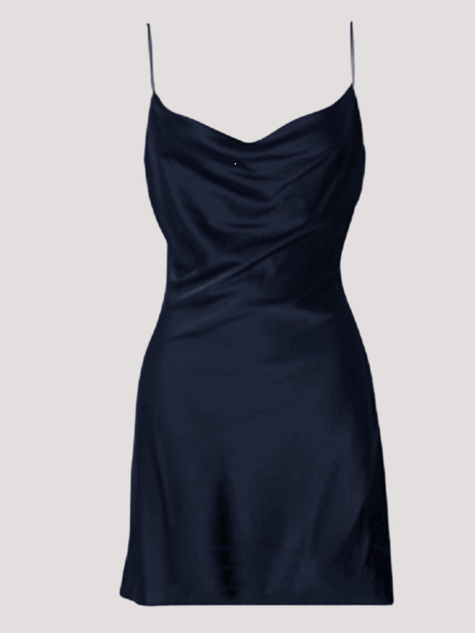 Nuisette de soie à bretelles