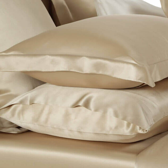 19 momme Oxford silk pillowcase – With flange 