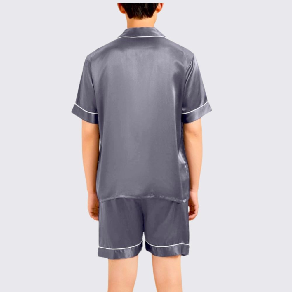 Men's silk pyjamas (Shortama)