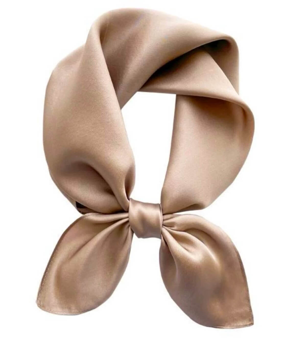 Foulard en soie unie (carrée)